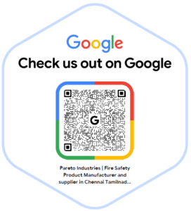Check us out on Google - google maps badge Pareto Industries | Fire Safety Product Manufacturer and supplier in Chennai Tamilnadu India